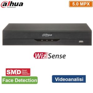 XVR 5in1 8 Canali 5Mp + 12 IP 6 Mp compreso SSD 1TB